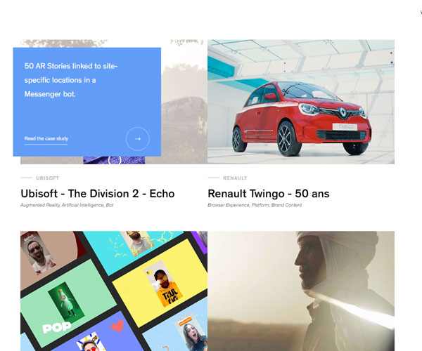 簡潔的項目排版