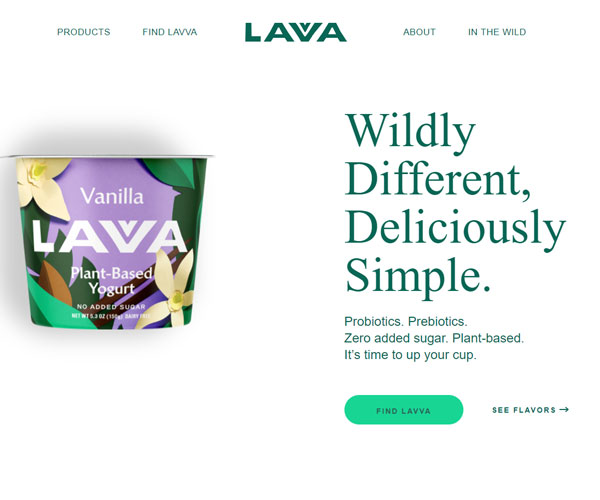 自然風格的首頁