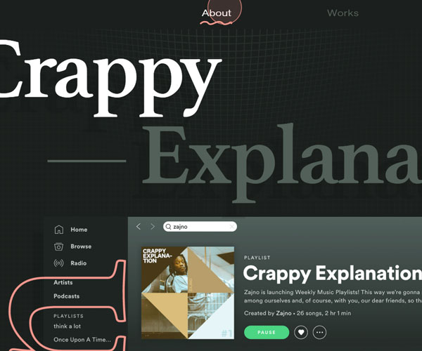 首頁低調的設計以及icon的交互