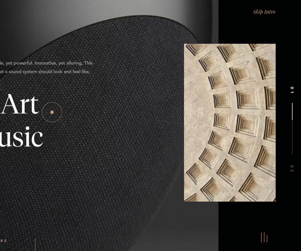 高端樣式的字體