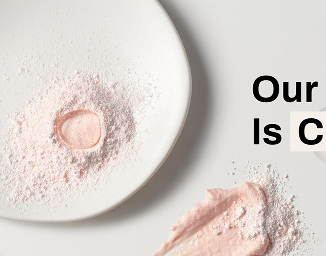 護膚品行業網站設計