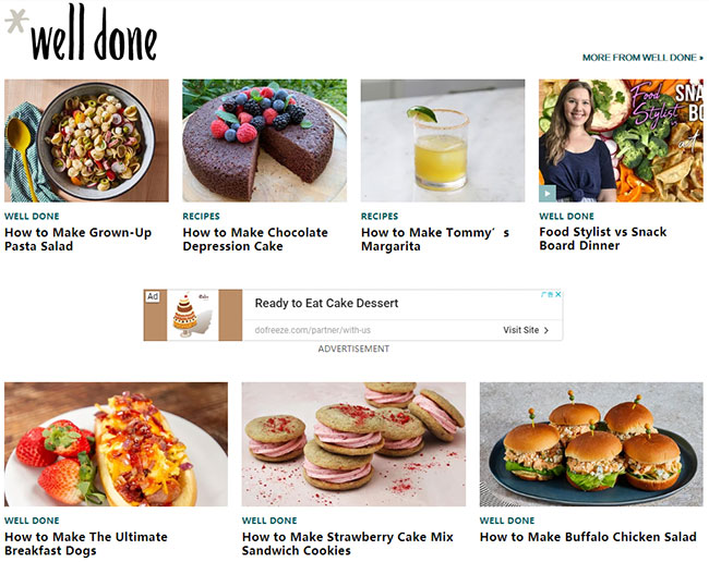 定制食譜網(wǎng)站建設(shè)